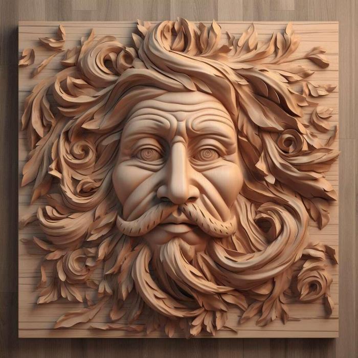 نموذج ثلاثي الأبعاد لآلة CNC 3D Art 